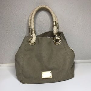 Michael Kors anchor marina canvas bag